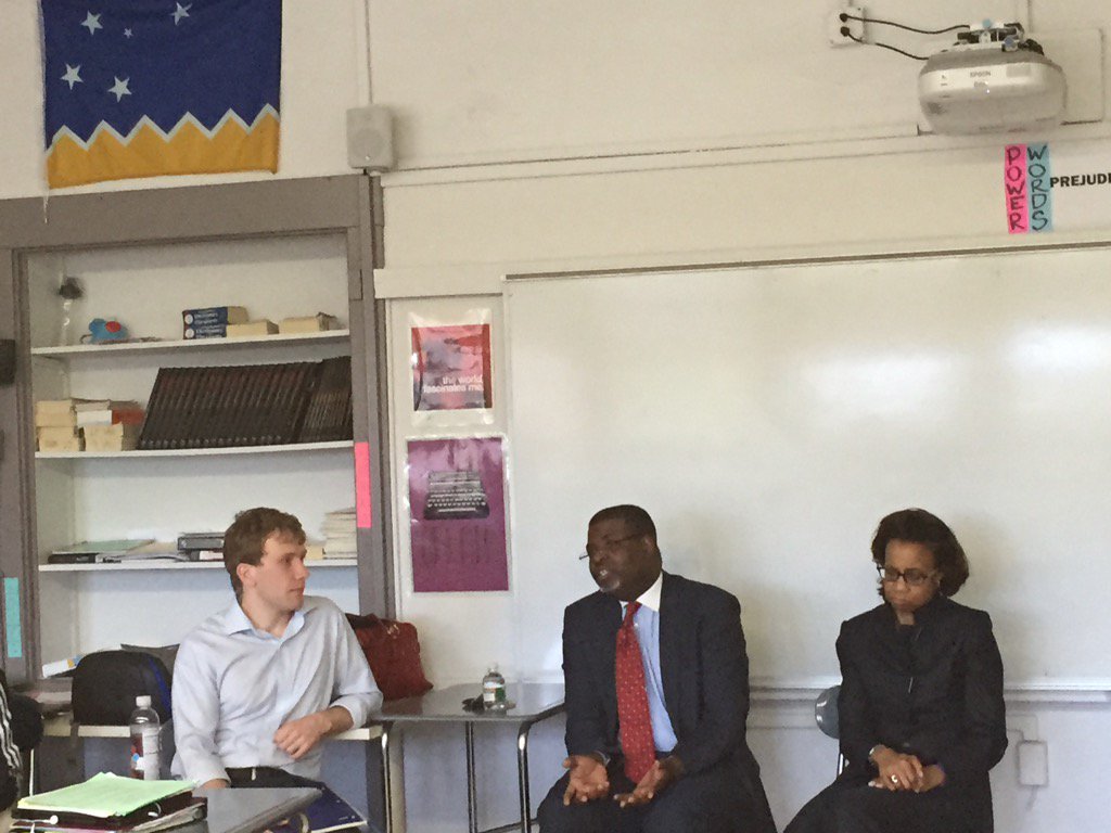 drallenPHA's tweet image. Avalon tells student "why not be a immigration lawyer rather than immigration paralegal" #expandvision @PHACharter