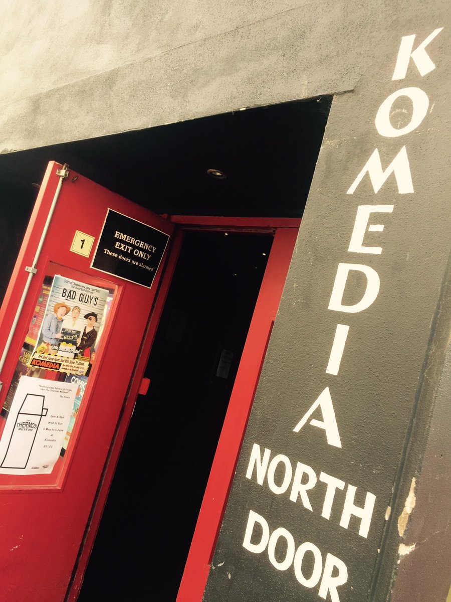 Just loading in at tonight's venue :) #brightonfringe #simonandgarfunkel