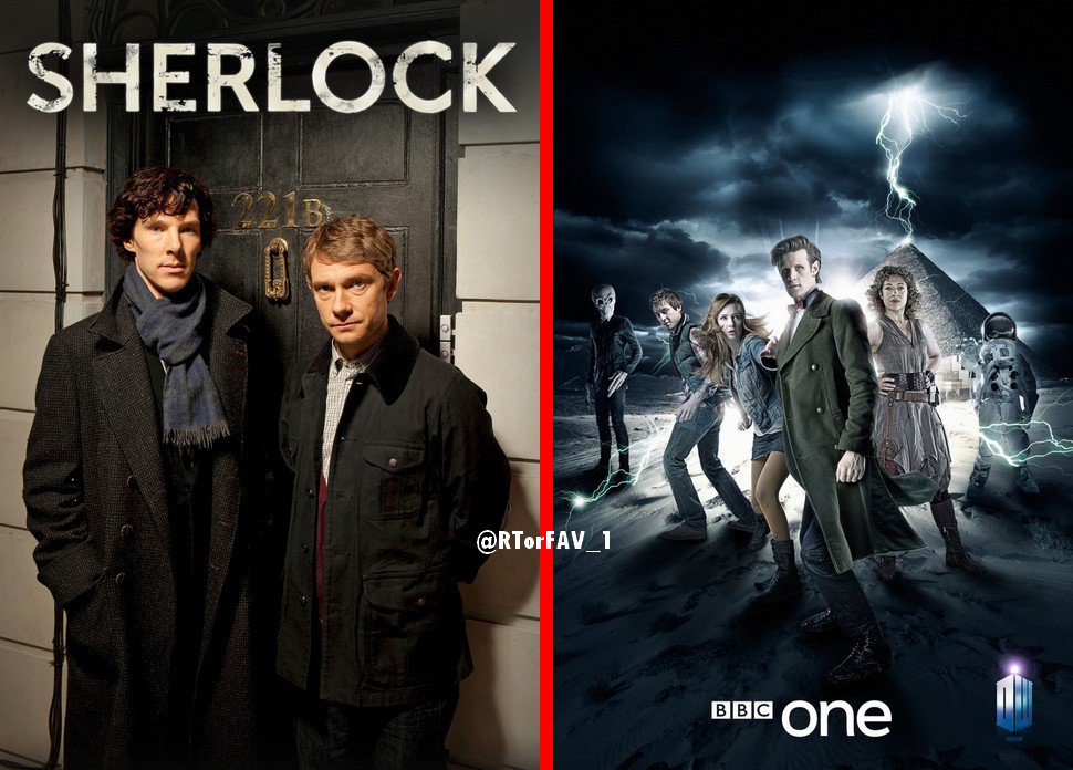 RTorFAV_1's tweet image. REQUESTED
RT for Sherlock 
LIKE for Doctor Who