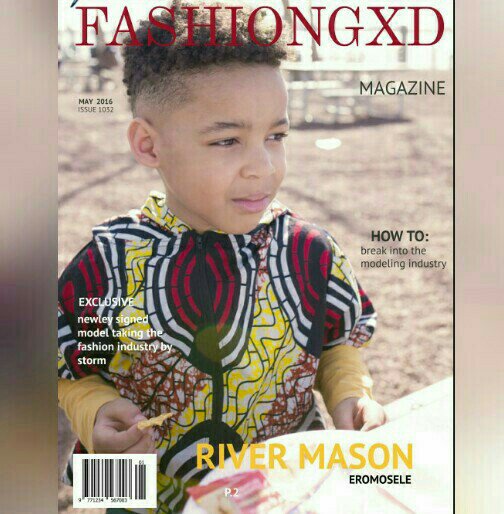 PilarScratch's tweet photo. My son , River Mason Eromosele for the Cover #FashionGxd Magazine #RiverMason https://t.co/YBfLKCS7pq https://t.co/TiTjjdauWN