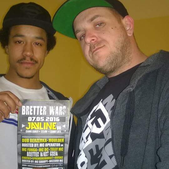 OperatorMc's tweet image. Me n jayline headlining at bretter wars germany crazy Germans