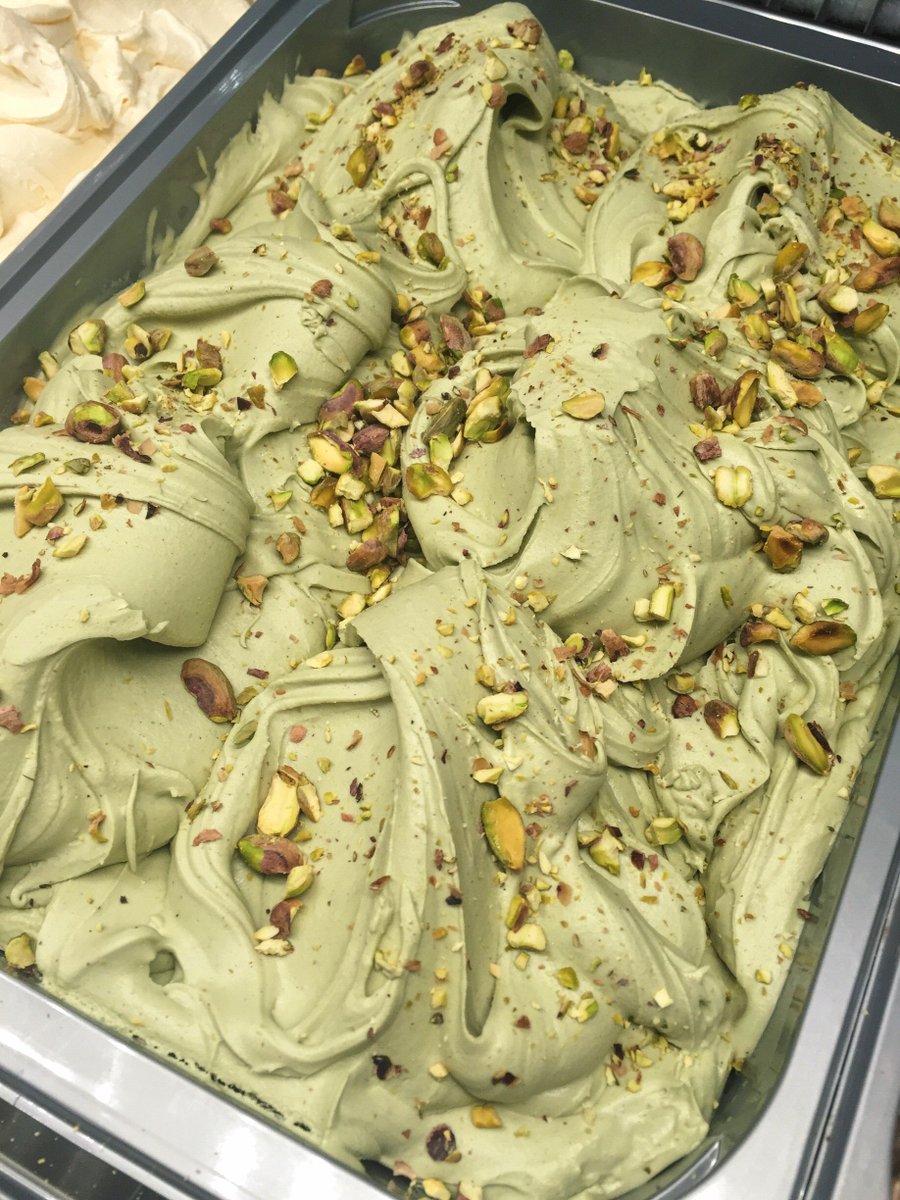 MarianosMarket's tweet photo. For a limited time only, enjoy delicious 100% Sicilian Pistachio Gelato. Available at Vero Coffee &amp; Gelato! https://t.co/nF0vfj6D8H