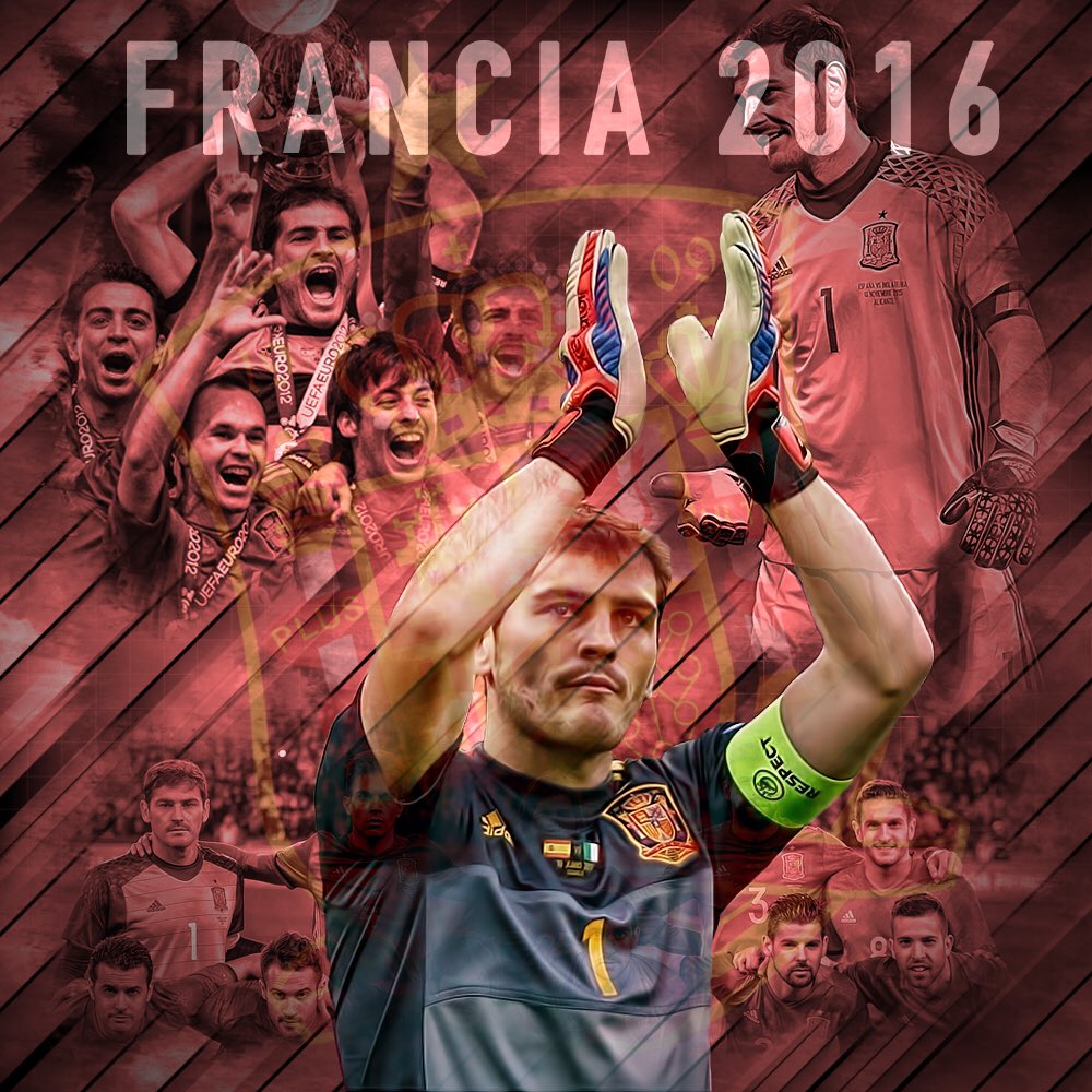 IkerCasillas's tweet photo. Feliz por estar en la convocatoria para defender a nuestro país en la #EURO2016 @SeFutbol vamos!!! 🇪🇸 https://t.co/Q8TWqNmMG3