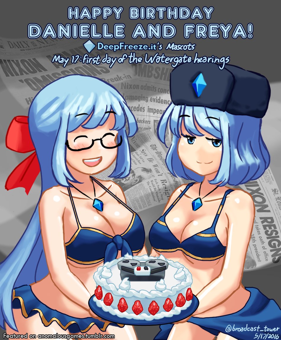 anomalous_dev's tweet photo. Happy Birthday to Danielle &amp; Freya, DeepFreeze’s mascots! #OpDeepFreeze #DeepFreezeIt
@icejournalism https://t.co/czhVvgV9qa