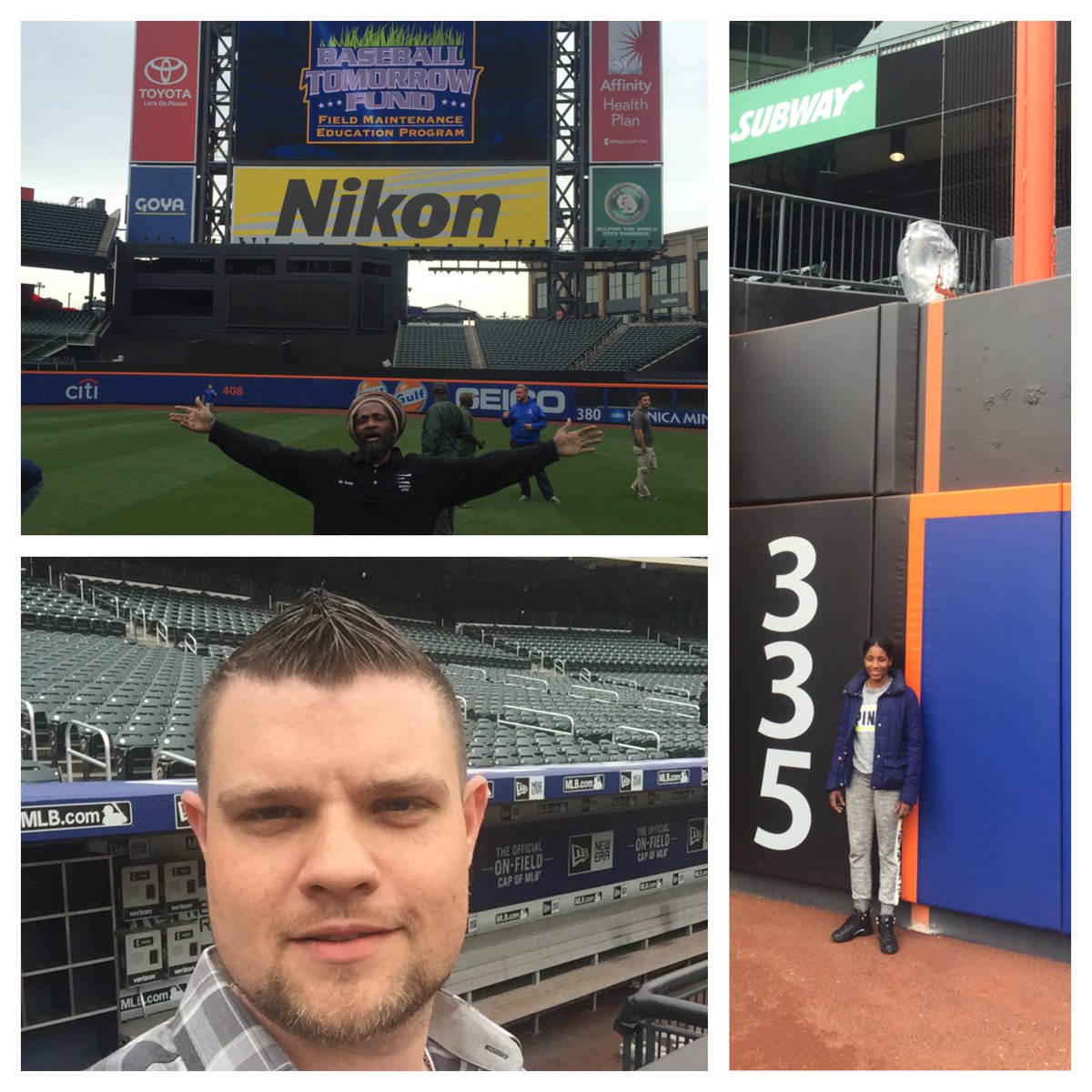 CitiField Maintenance Clinic Today! #NYMets #LetsGoMets #ThankYou #FieldMaintenance #BaseballTomorrowFund