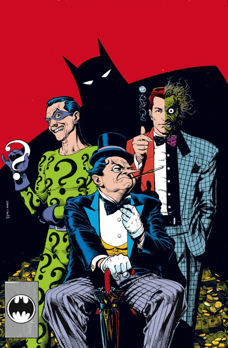Riddler, Penguin &amp; Two-Face by Brian Bolland