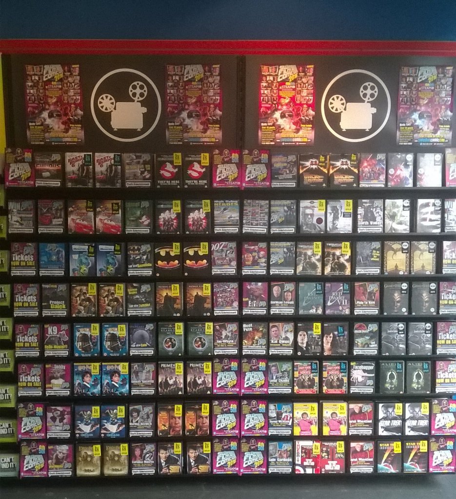 ThatsEntSwindon's tweet photo. Not long now until the @swindoncomiccon on 4th/5th June, so we have set up a new display to tempt you @ThatsEntUK https://t.co/mTJ8dKZaRU