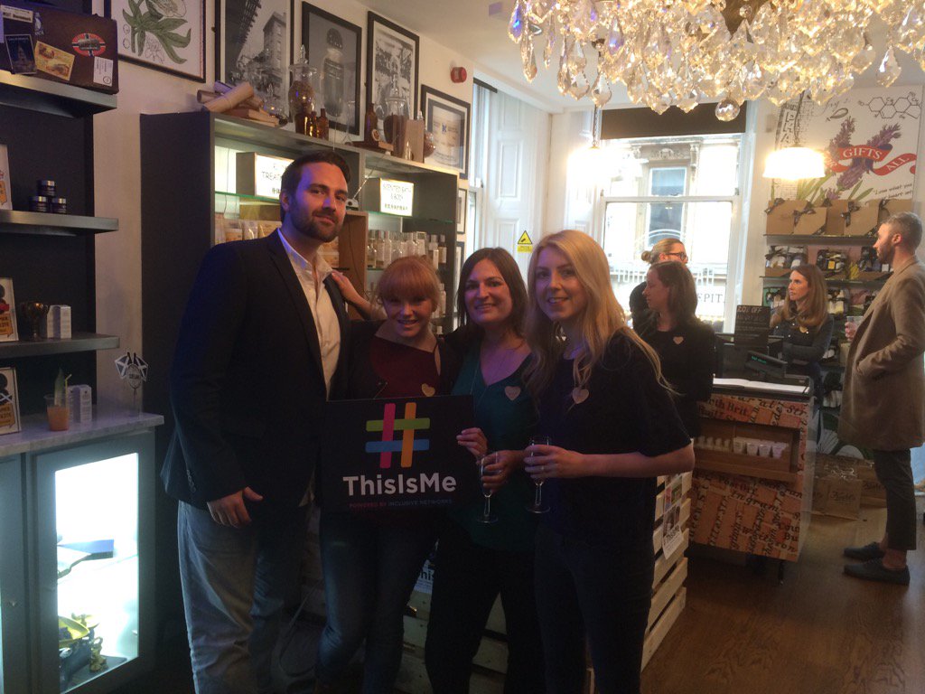 StonewallScot's tweet photo. Excited to be at @incnetworks #thisisme launch in Glasgow! https://t.co/2JAbY3NV41