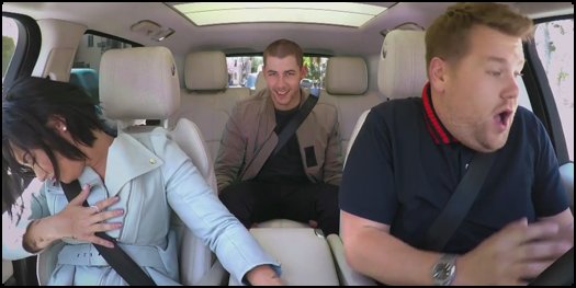 CNNChile's tweet photo. [VIDEO] Demi Lovato y Nick Jonas hicieron de las suyas en el auto karaoke #CNNChile https://t.co/40X2Iyk7ze https://t.co/0P553aKtk4