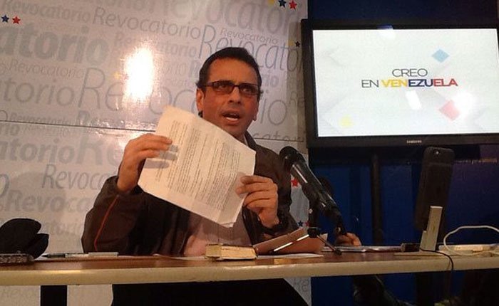 Movilización por el revocatorio saldrá desde Plaza Venezuela este #18M - goo.gl/inPuUN