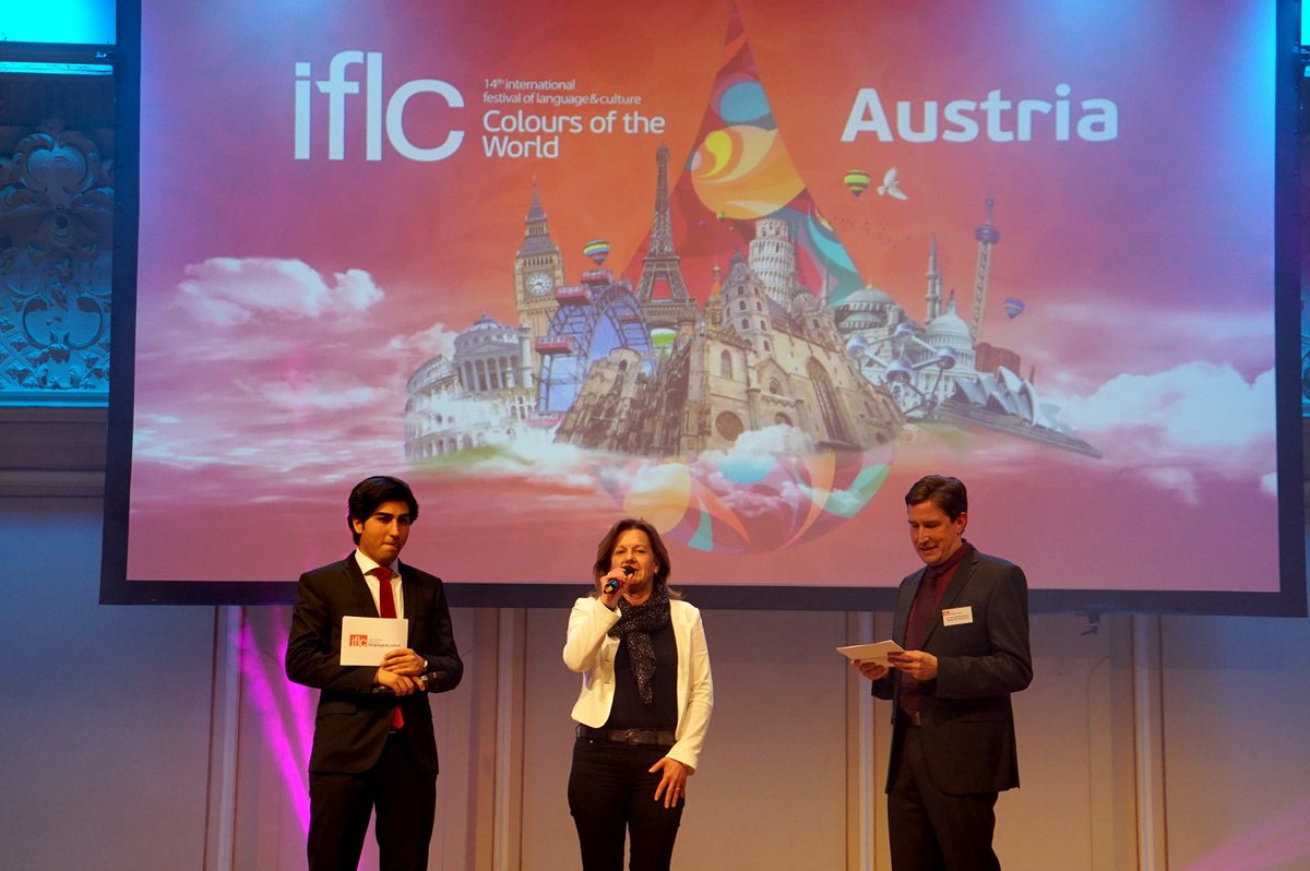 intFLC's tweet photo. Members of the Austrian Parliament on the stage to welcome the audience!
#Linz #Austria #Österreich
#IFLC2016 https://t.co/f0rQBr3yOX