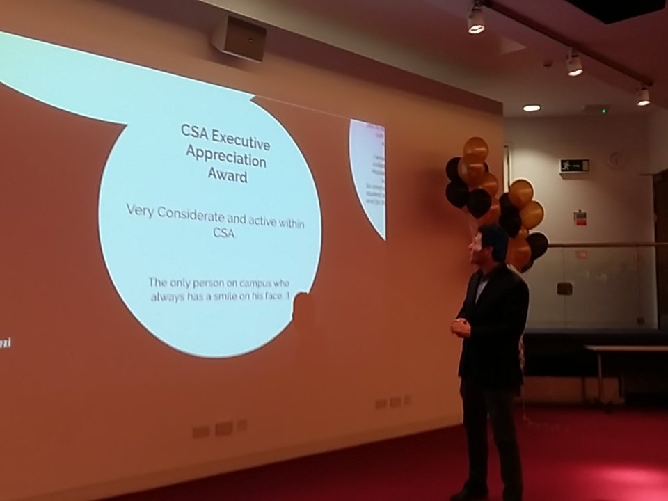 CSACranfield's tweet photo. Now csa awards! @CranfieldUni https://t.co/O7katz3TZL