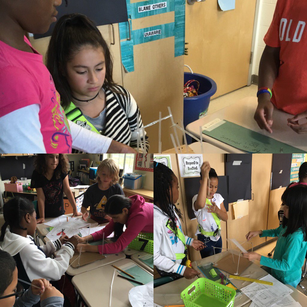 MsHolstine's tweet image. Future engineers!#learnbyexperience #redesignhelps @CurryAtTheCreek @livelilibrarian @DSSI_ElemTeam
