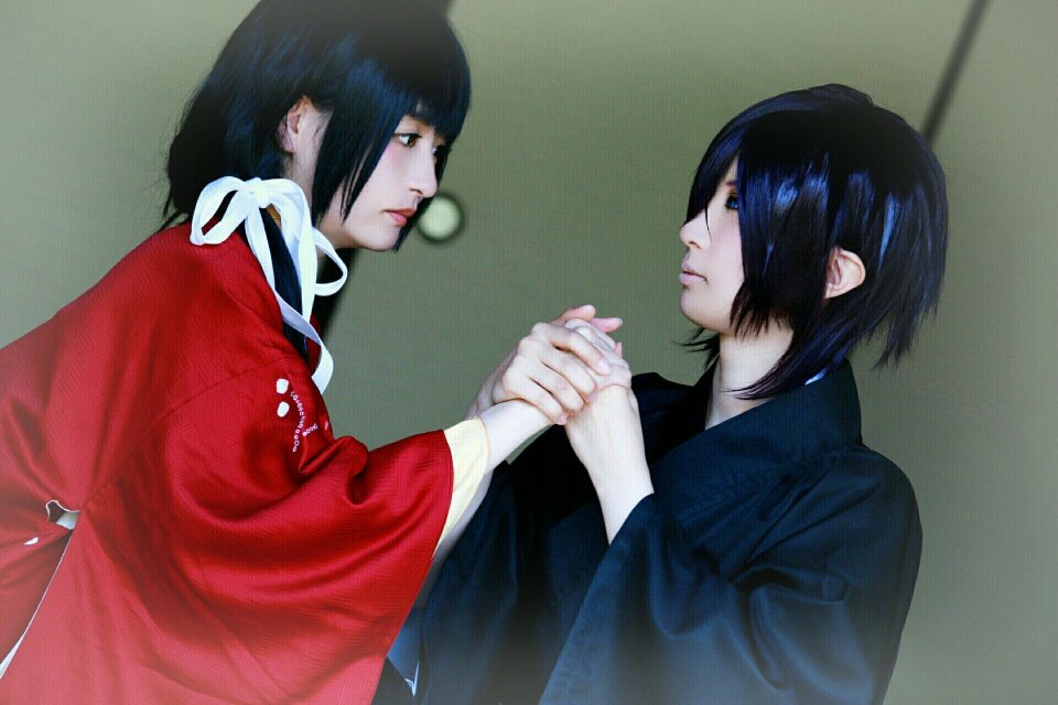 彩 ハジメ 日常 薄桜鬼 斎藤ルート 風花 雪村千鶴 Ryo Sai3 さん 斎藤一 Hajimeaya7 撮影 Kaiyairo さん 薄桜鬼 斎藤一 雪村千鶴