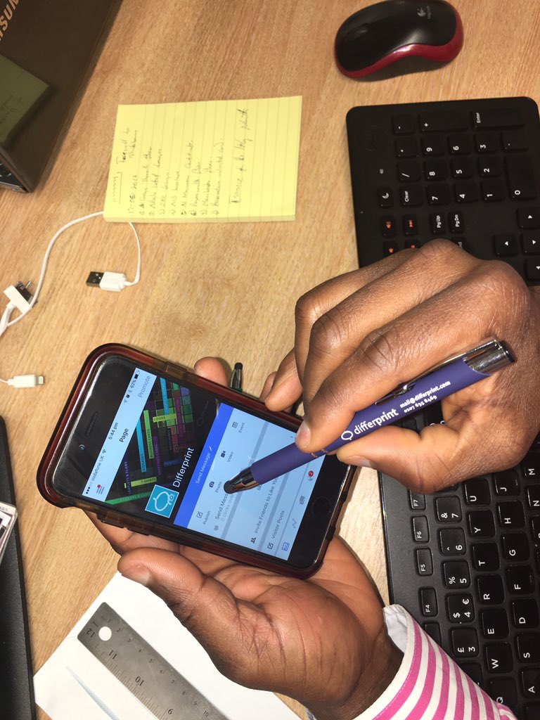 differprint's tweet image. #differprint pen for our esteemed #clients 😎😎
Contact us if you'll like something like this! #touchpen #touchscreen