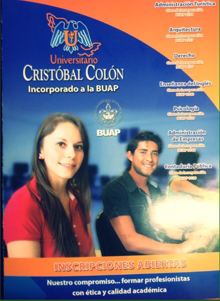uccbuap's tweet photo. ¡Excelente martes para todos!
Ya tenemos inscripciones abiertas en nuestra Universidad #Puebla https://t.co/7mAGGRE4D5