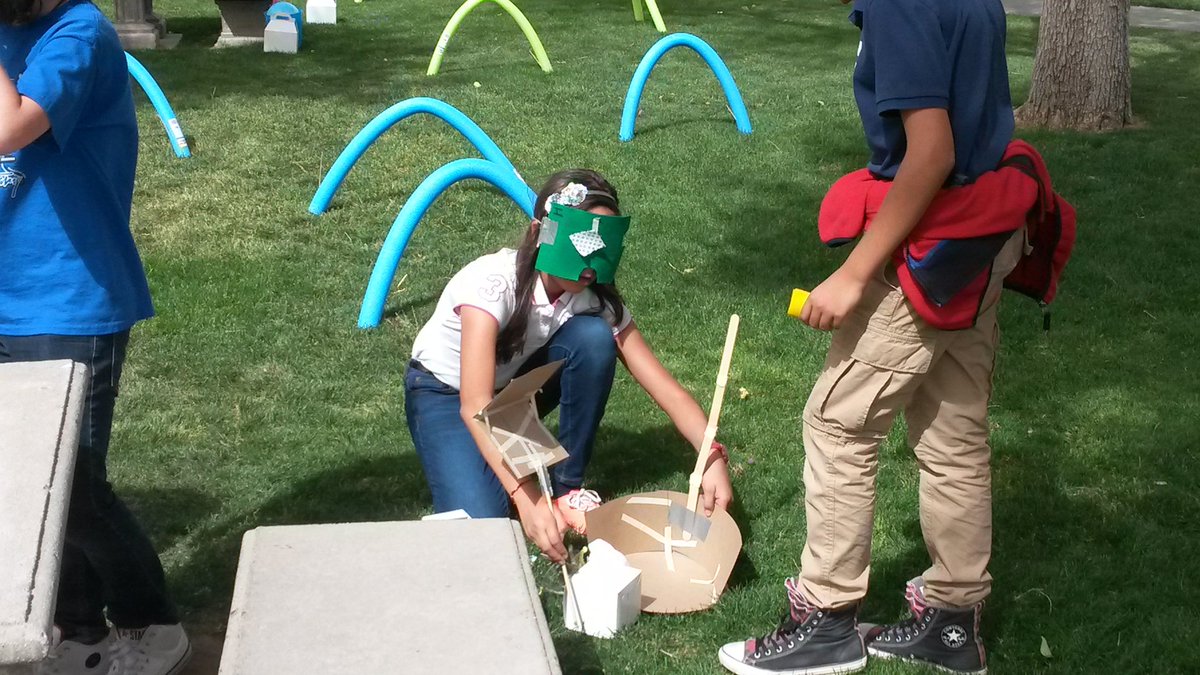 SAguirre_TISD's tweet photo. Rattlers going through yesterday's first Team Quest Challenge in record time. Go Rattlers! #Team_SISD #ShookStrong https://t.co/ZVl3y5PV0M