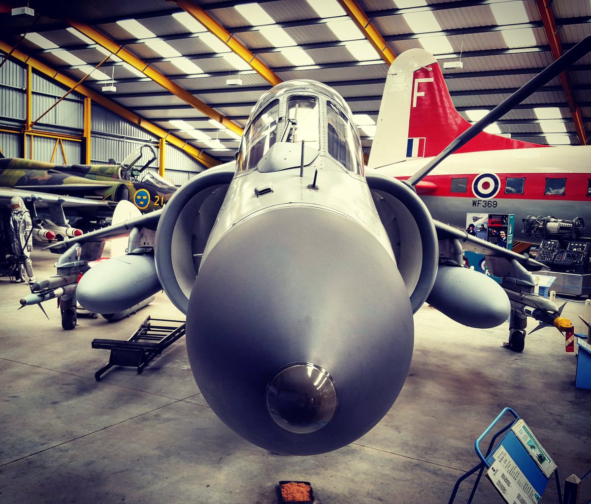 Christhetaff's tweet photo. @NewarkAirMus absolutely fantastic day!, big thanks to John, as I loved my session in the Simulator.Fantastic museum https://t.co/bFyWT0h0Vv