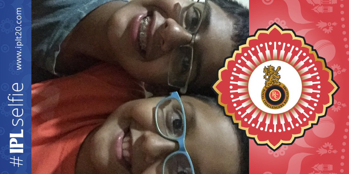 sachinumesh's tweet photo. #IPLselfie I support #RCB, go Virat go go ab go.east or west Virat is the best!!! https://t.co/oMMAhKhHas