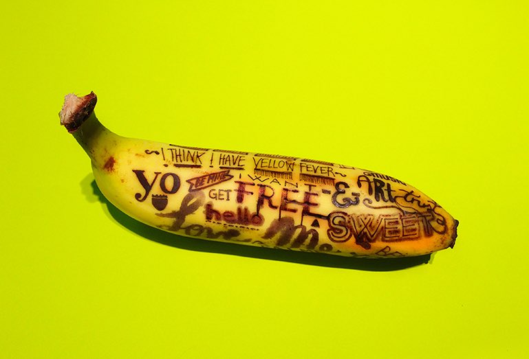 kitschkong's tweet image. Bananas Bananas by Marta Grossi #GeekHour