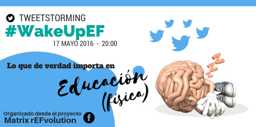 Empezamos con los ENTREMESES: La #edufis es una asignatura que está dormida?Por qué? #WakeUpEF (misterio desvelado)