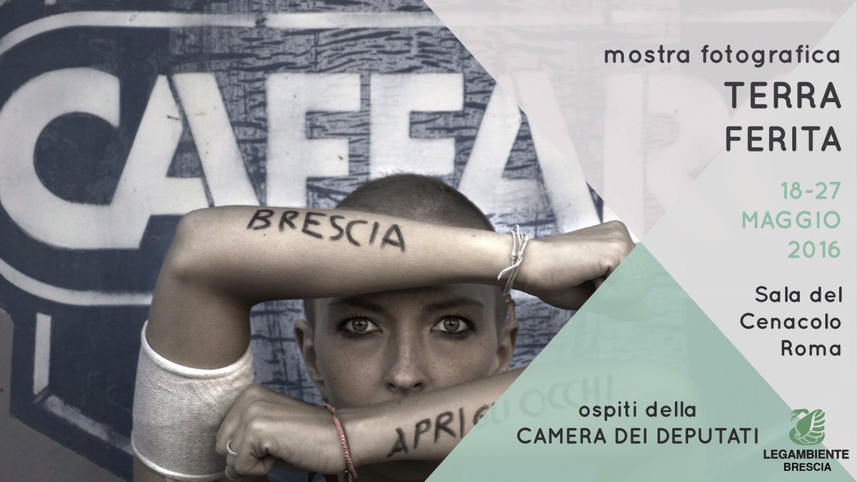 BarbaraMeggetto's tweet photo. Foto #TerraFerita @Montecitorio @LegambienteBs @LegambienteLomb.Cicatrici x riparare mondo @RossMuroni @Legambiente https://t.co/0rlVHuRT5h