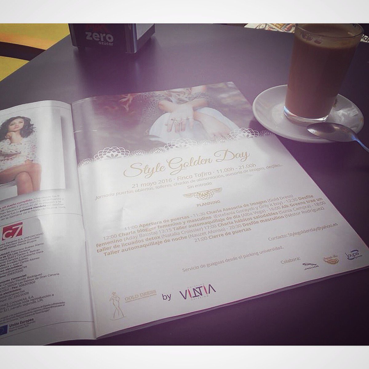 stylegoldenday's tweet photo. Publicación revista C7 del @canarias7 https://t.co/zB3dhslf3J
