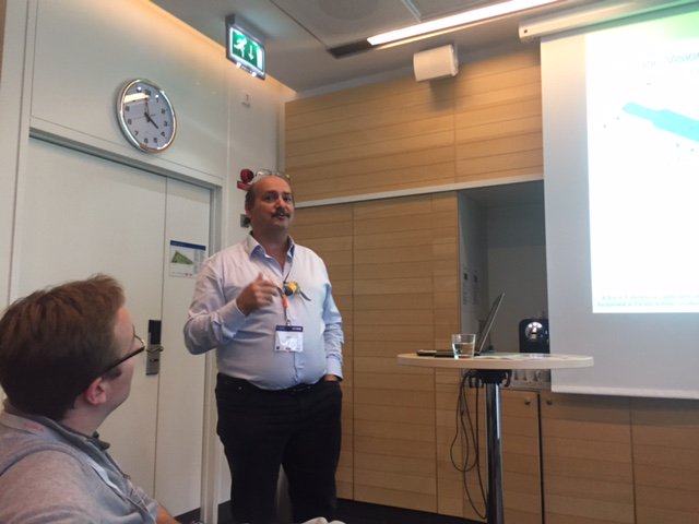 sbriot_bzh's tweet image. A bit late, but the two last talks of the workshop #ICRA2016 #ParallelRobots P. Martinet and S. Briot