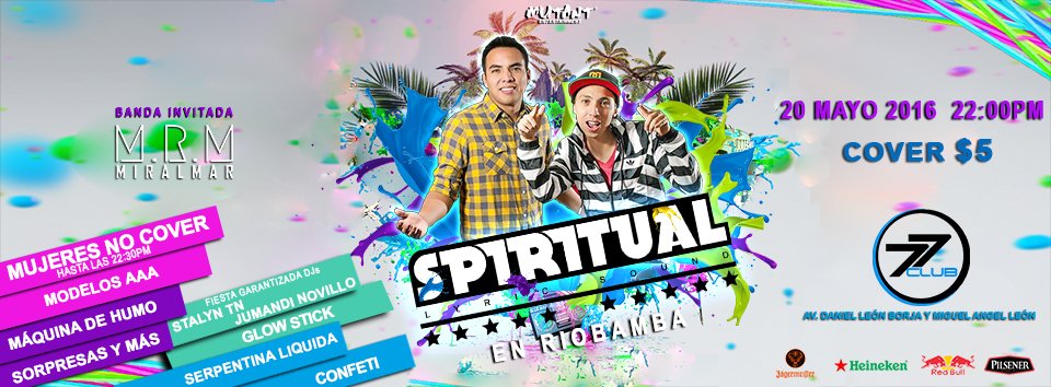 rioliveregae's tweet photo. #Fiesta #RIOBAMBA 20 de MAYO @Spiritualsoy @MiralmarGenre + #PARTY HASTA LAS 3AM #ECUADOR #SULTANADELOSANDES #FEST https://t.co/THSCZkIeEL
