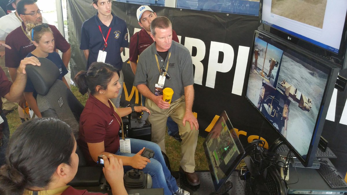 CatMining's tweet image. Cat is a lead sponsor of this week’s @NASAKennedy Robotic Mining Competition at the Kennedy Space Center. #RMC2016