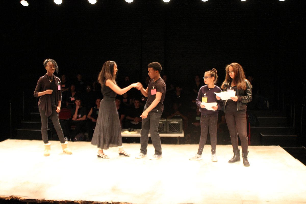 HarlemAcademy's tweet photo. Congrats HA middle schoolers on placing 1st and 2nd at #CSCShakeSmack #Shakespeare #Othello @classicstage https://t.co/pG6ktu6b3U