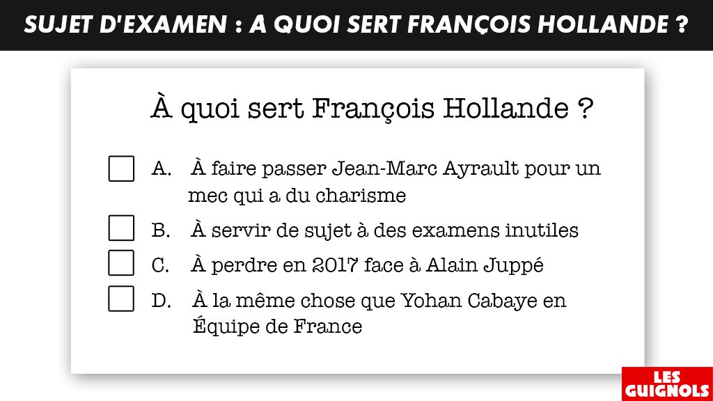 LesGuignols tweet picture