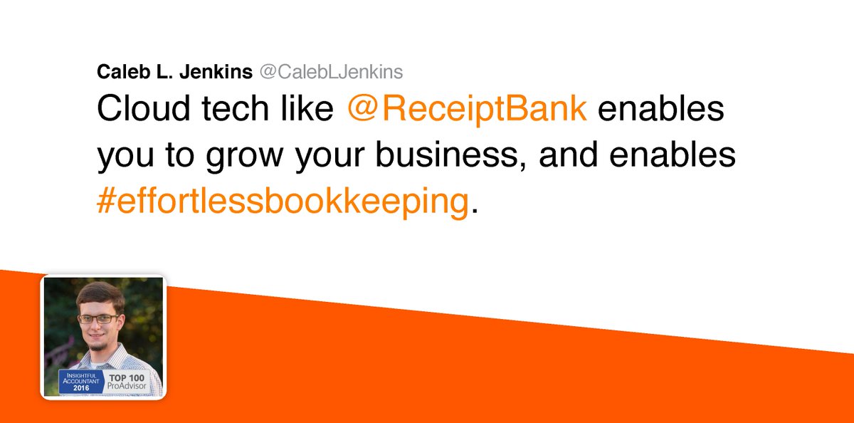 .<a href="/CalebLJenkins/">Caleb L. Jenkins, EA</a> is taking advantage of cloud tech to achieve #effortlessbookkeeping! Are you?