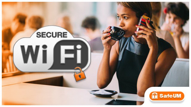 SafeUM's tweet photo. Use #SafeUM, to protect your info from being intercepted, even if you use public Wi-Fi. 
https://t.co/3t5OW5Lbb8 https://t.co/4kemDlqyWR