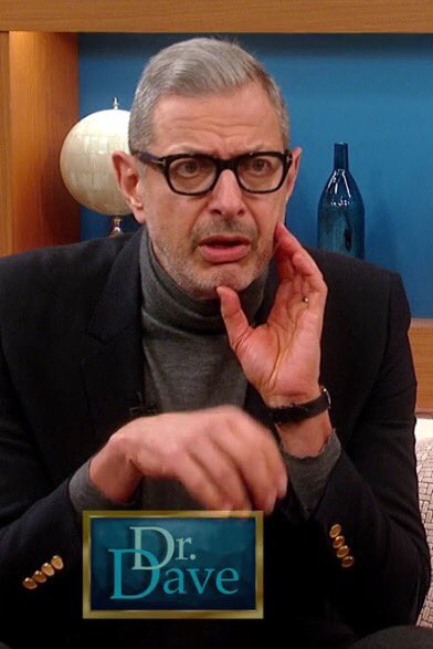 davidutting's tweet photo. Dr Dave by Jeff Goldblum ππ Hashtag Mole Fight #MoleFight #KimmySchmidt @KimmySchmidt https://t.co/ivxR8SkdUG