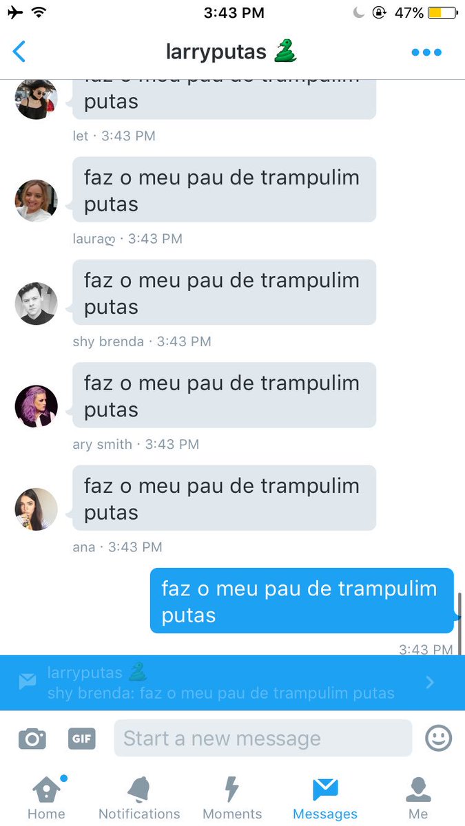 KATSKIRl's tweet photo. faz o meu pau de trampulim putas #Larryputas https://t.co/I93qtnvNgE