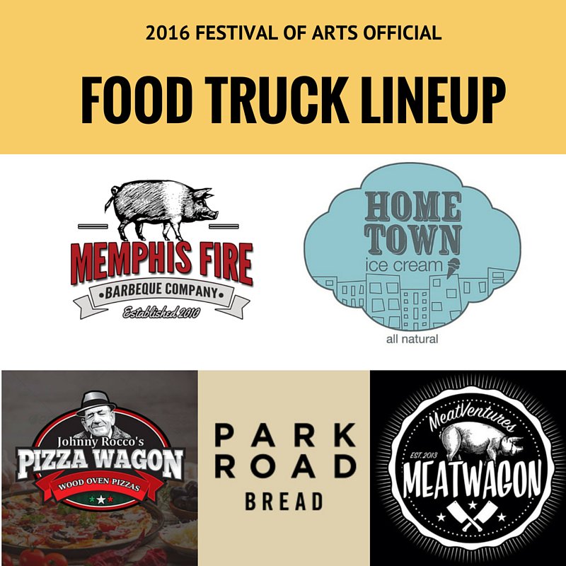 We can't wait to try all of the #FoodTrucks! <a href="/MeatVentures/">MeatVentures</a> <a href="/hometwnicecream/">Hometown Ice Cream</a> <a href="/JRpizzawagon/">Pizza Wagon</a> <a href="/mfbcinc/">MEMPHIS FIRE BBQ</a> &amp;Park Road Bread!