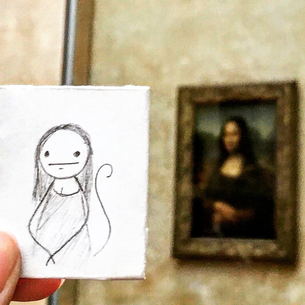 catdostuff's tweet photo. cat impersonate.
#cat #monalisa #paris #france #traveling #travel #art #illustration #drawing #pencildrawing #cute https://t.co/U5fGKRLT2s