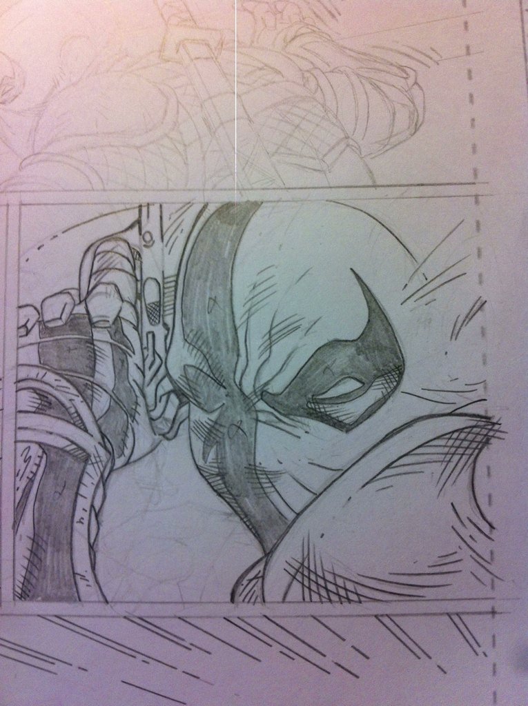 Nicocerone's tweet image. Con #deathstroke no se #jode