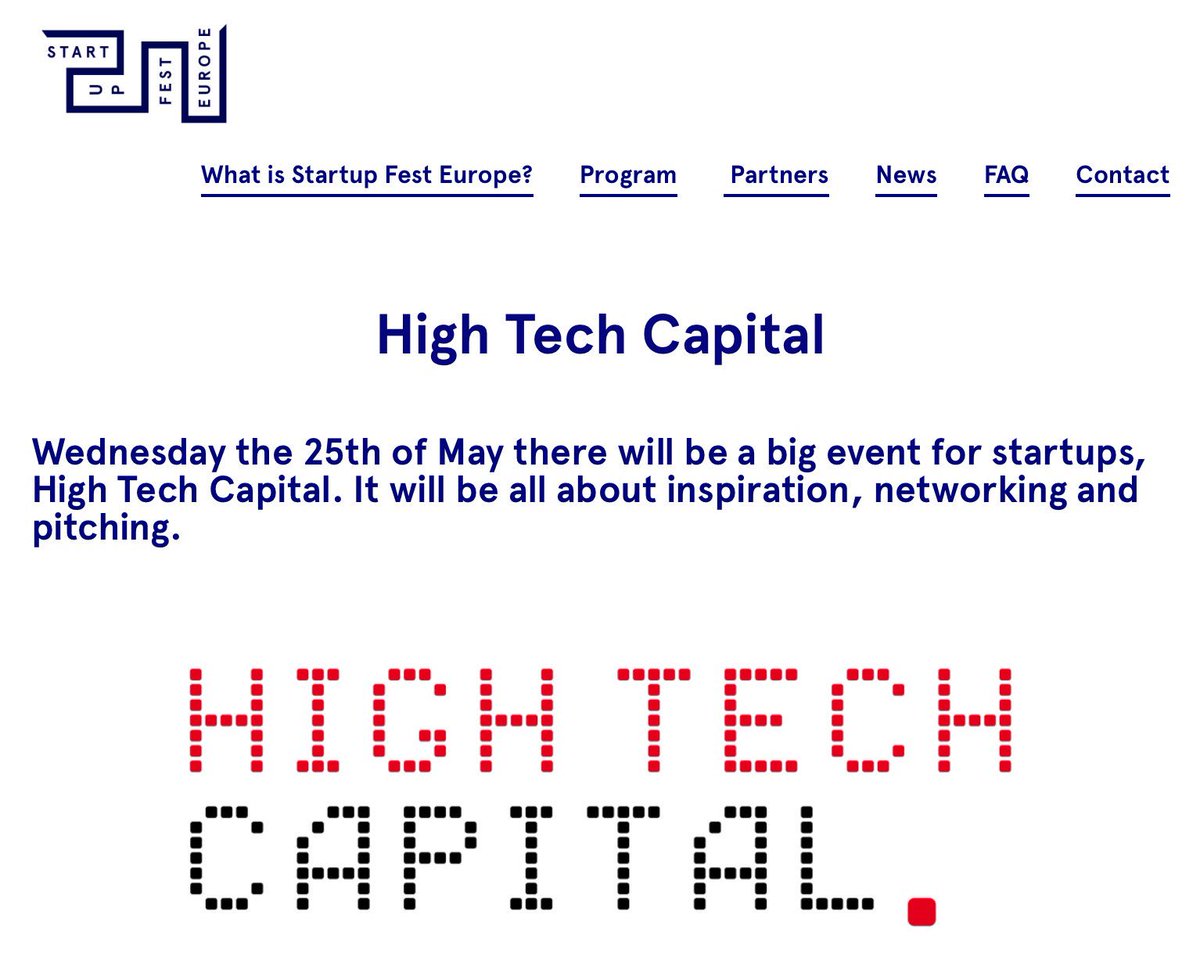 NLatEU's tweet photo. Be part of #Hightechcapital 25/05 Eindhoven. An event for tech&design #startups & investors https://t.co/wc8qGnPQTL https://t.co/xJryOrPRxN