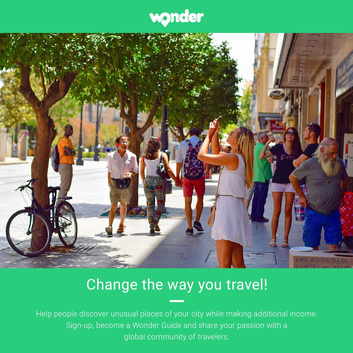 WonderCommunity's tweet photo. Become a #wonderguide and get extra #income Subscribe for a #global #travelers #community on https://t.co/B4zmagROo1 https://t.co/NHUF1i4xUo