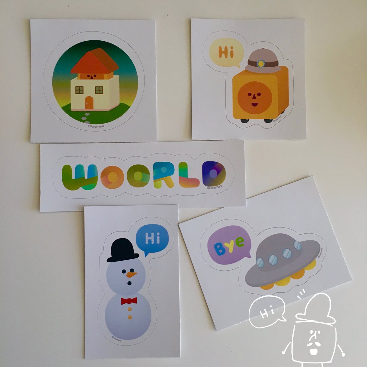 高橋慶太 So I Am Making Wattam And Woorld Now And These Are Woooooorld Stickers T Co Bi9futsoh7