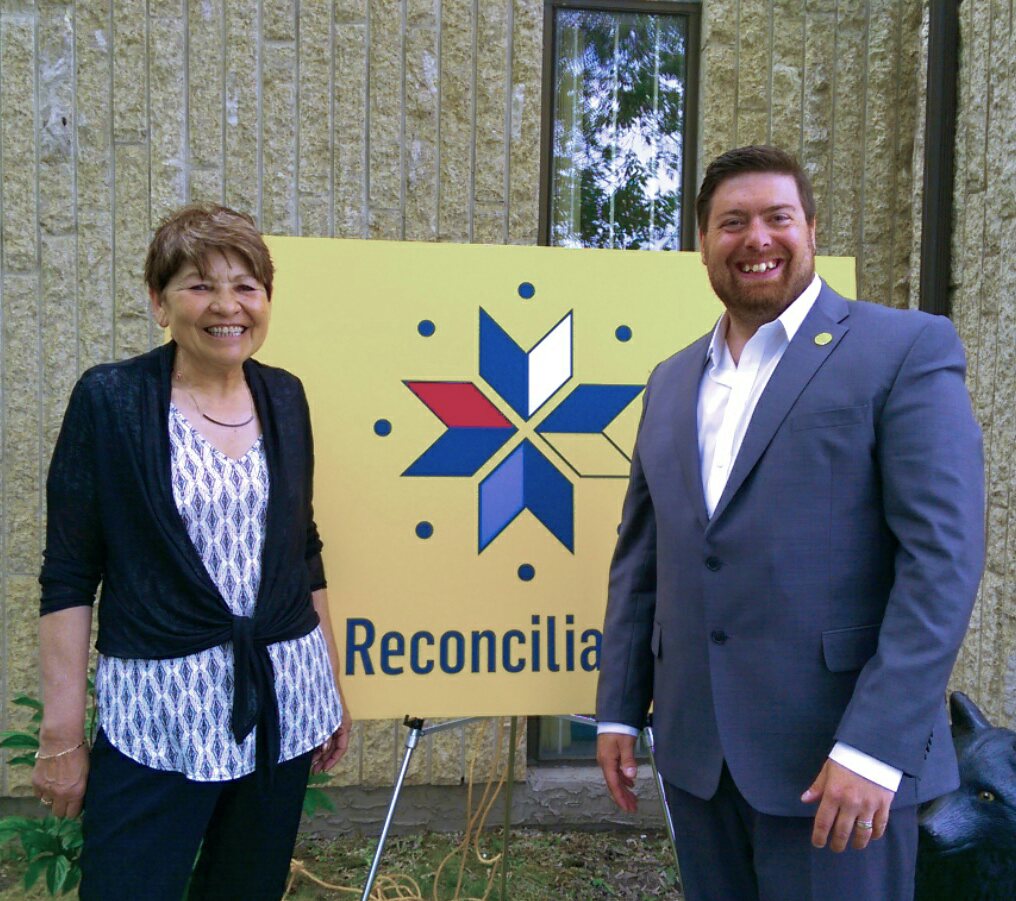 bizmanYXE's tweet photo. Have you met Shirley Isbister from #CUMFI ? An unbelievable lady facilitating #reconciliation in #yxe #TRC https://t.co/KTNRqMu3Fk