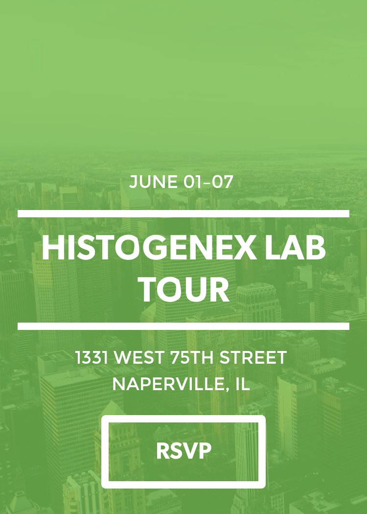 HistoGeneX's tweet photo. Our Naperville lab is open. Schedule your tour at https://t.co/SXGciuvryV - especially if you will be at #ASCO2016. https://t.co/jCVzvOeQ1R