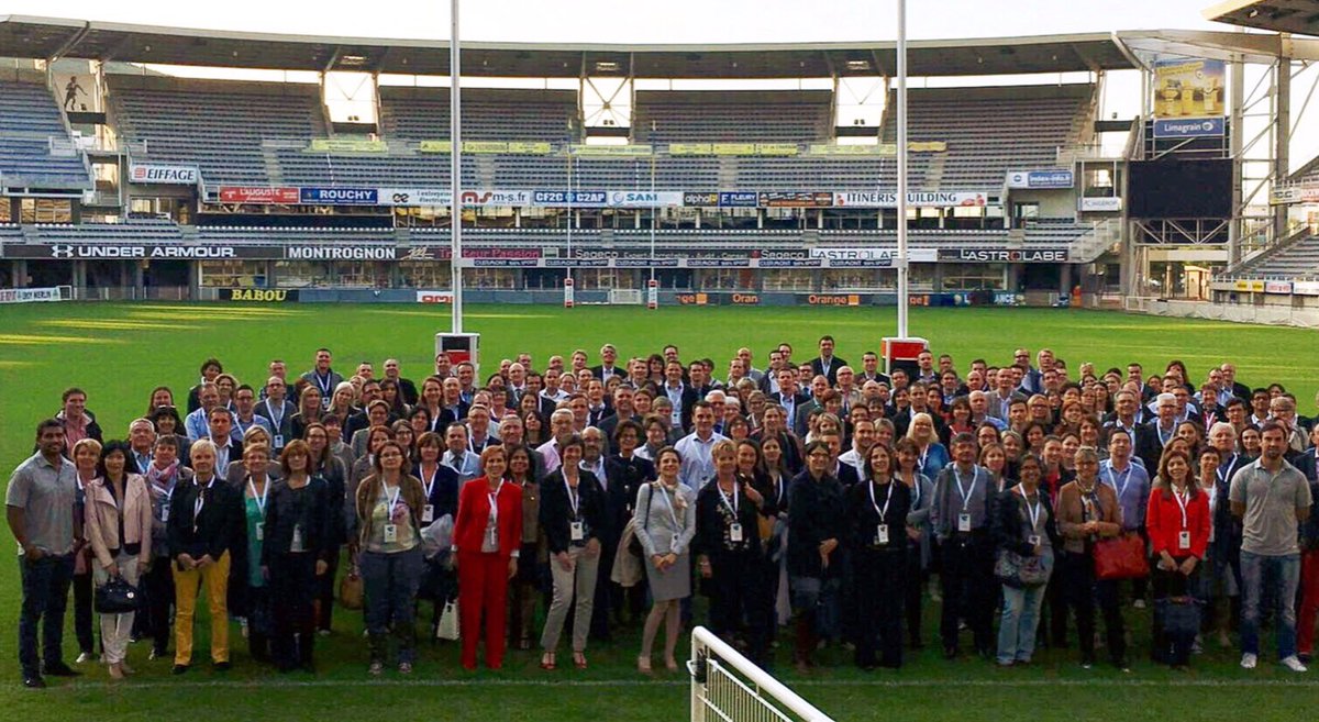 Petit moment de convivialité au séminaire <a href="/Michelin/">Michelin</a> avec <a href="/MorganParraOff/">Morgan Parra</a> 😉