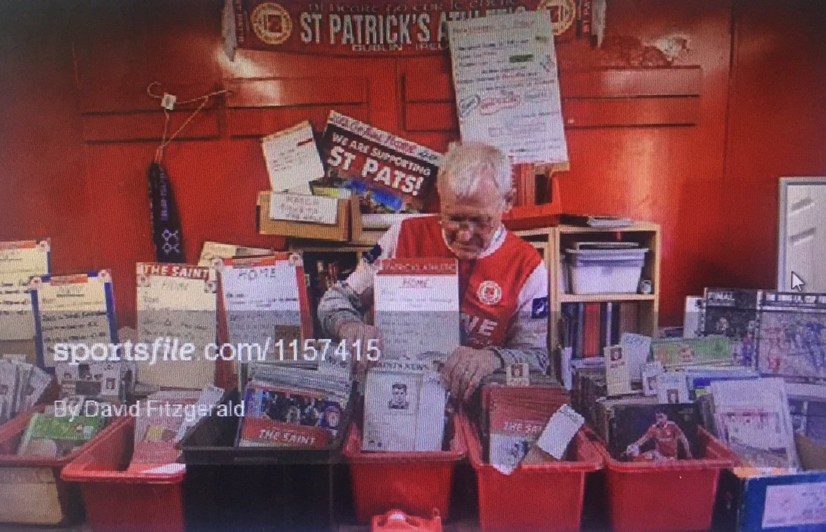 StPatsProgramme's tweet photo. Great pic this of Pat O'Callaghan at tonight's game. @sportsfile https://t.co/FSildIzTAw