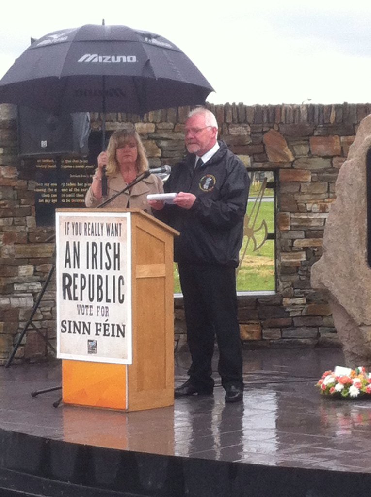 brazomcl's tweet photo. Dignified remembrance of vol. Jim Gallagher in Shantallow Derry this evening https://t.co/S1LUhIhqpj