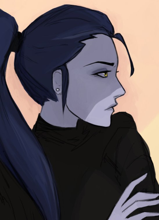 [How can one not be attracted to Amélie? (Widow's real name)]