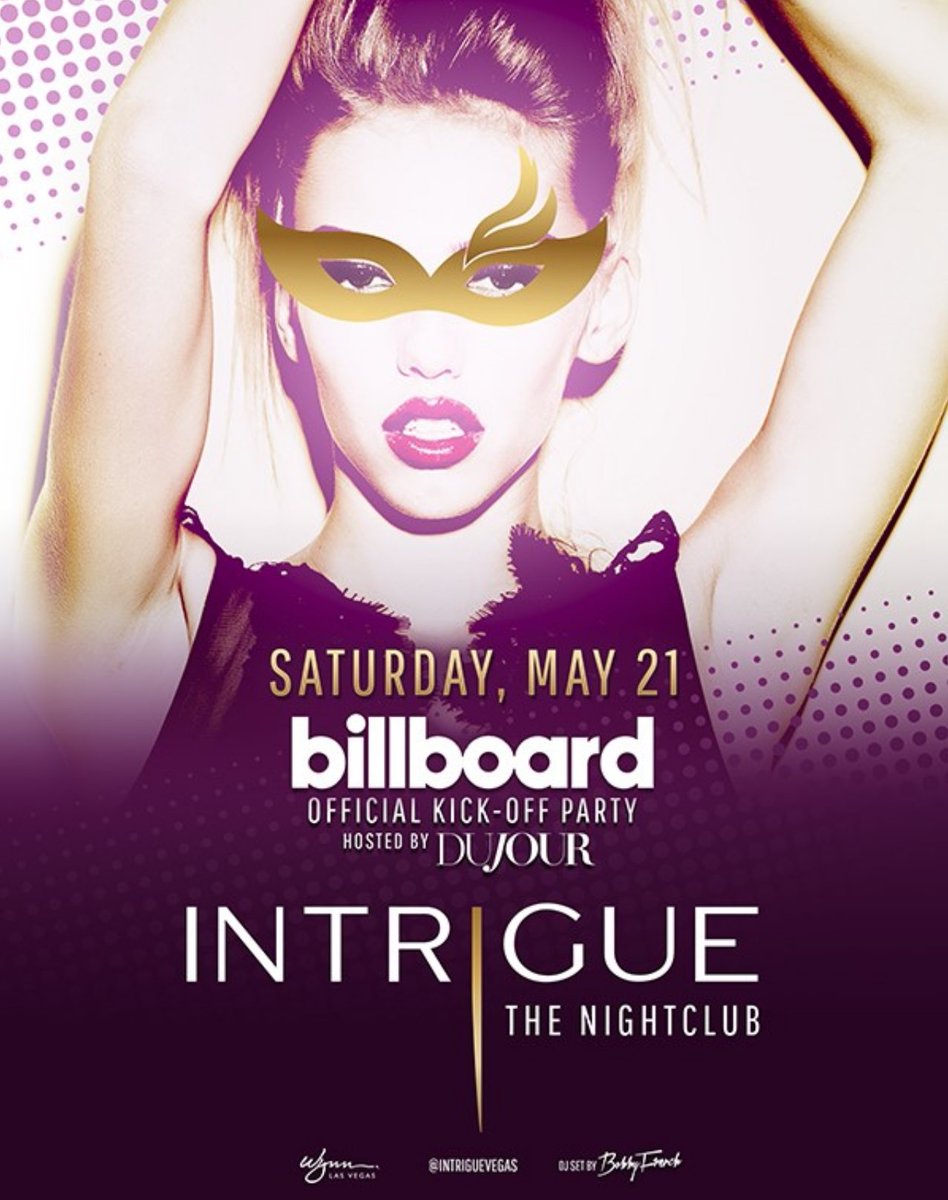 lvkittykat's tweet photo. This Saturday, the official Billboard kick off party hosted by Dujour at @IntrigueVegas ! https://t.co/Z75nclKHcA