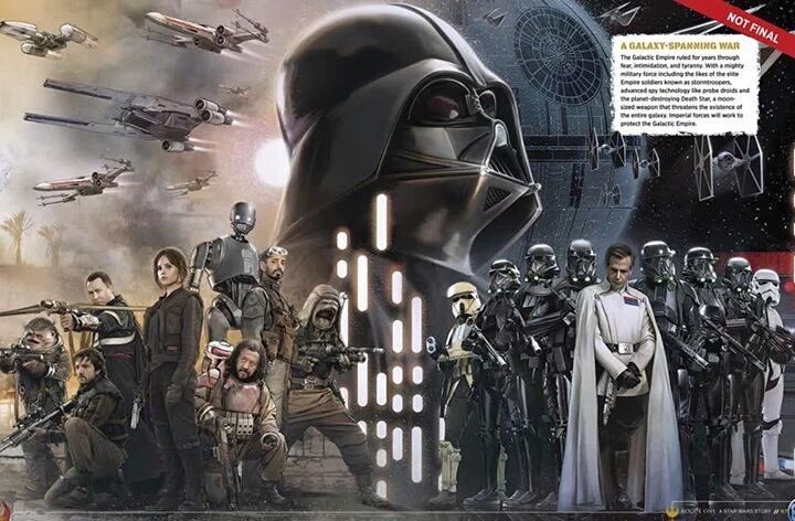 SWGraduacion's tweet photo. Primeras imágenes de la Guía Visual de #RogueOne, la próxima película de Star Wars. https://t.co/OtwhmMsTPr